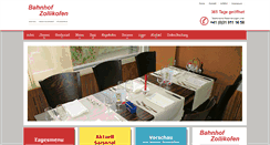 Desktop Screenshot of hotel-bahnhof-zollikofen.ch